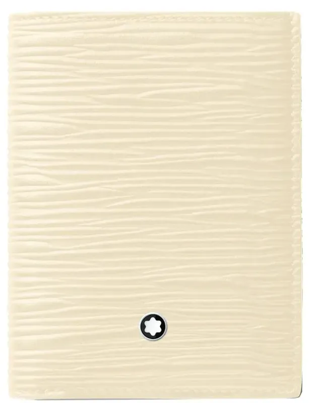 Montblanc Carteira Meisterstück 4810 Mini 4cc Ivory 130941