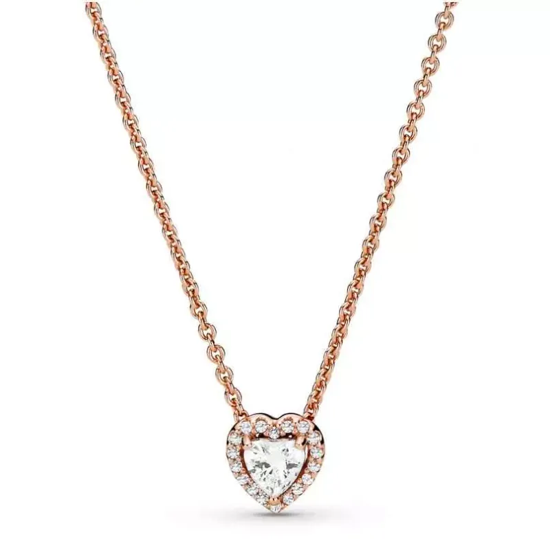 Pandora Gargantilha Coração Brilhante 388425C01-45
