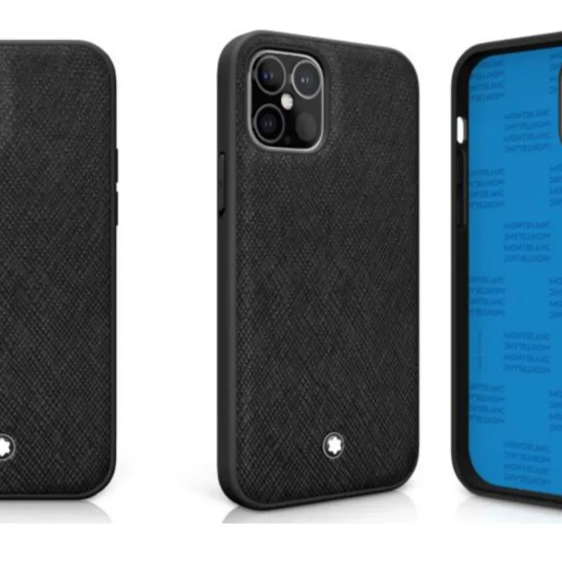 Montblanc Capa Rija iPhone 12 Mini Preta 128655