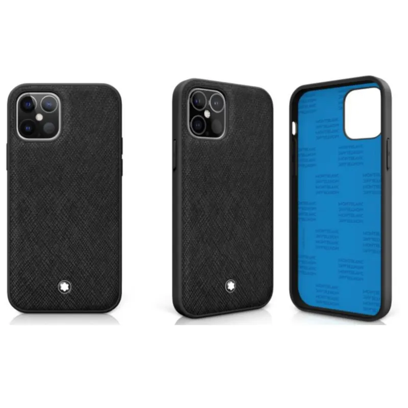 Montblanc Hard Phone Case for iPhone 12 Mini Black 128655