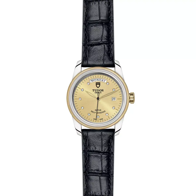Tudor Glamour Date+Day M56003-0035