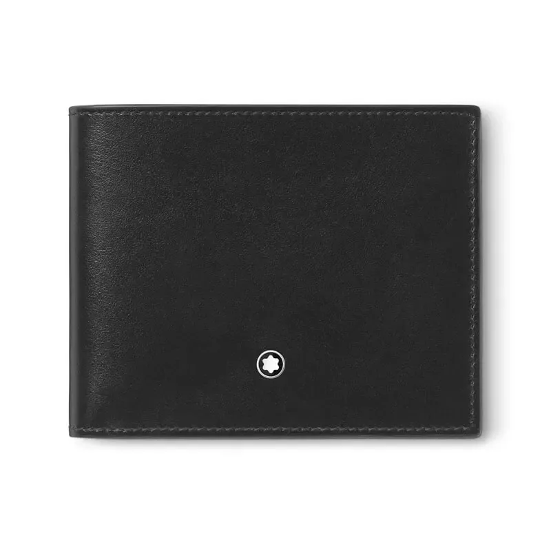 Montblanc Meisterstuck Wallet 6cc Black 198308