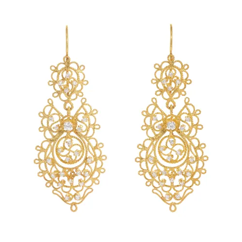 Brincos Ouro Amarelo
