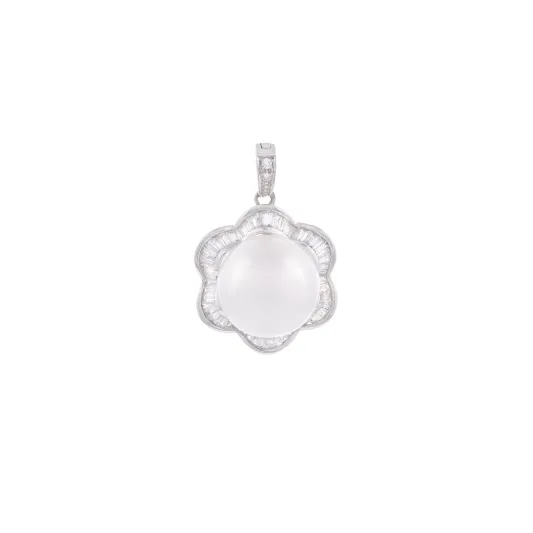 Marcolino Pendent White Gold with Pearl 522093