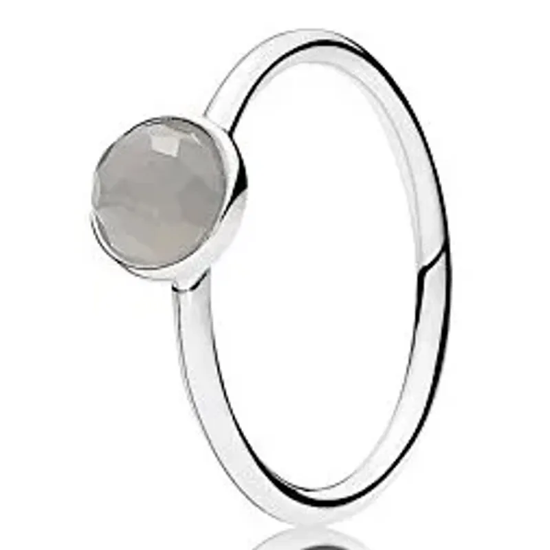 Pandora ANEL AG C/PEDRA LUA FACET 1,5g 191012MSG-52