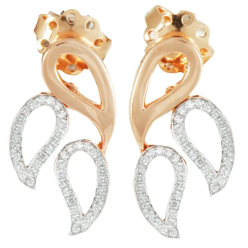 K Di Kuore Brincos com Diamantes 461512