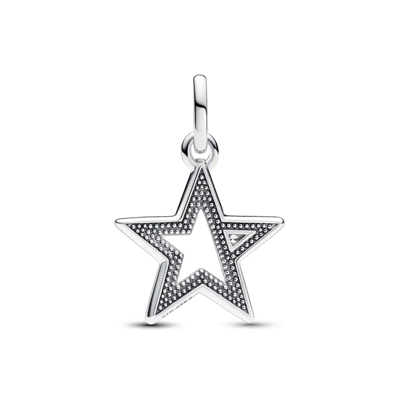 Pandora Conta Medalhão Estrela Brilhante Pandora ME 793032C01
