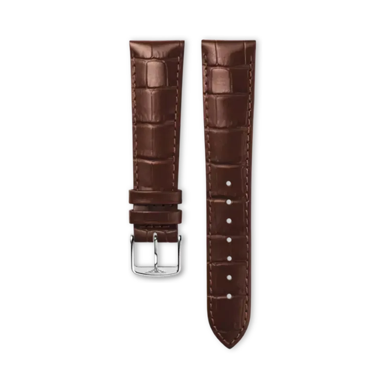 Longines Strap Leather Brown 20mm L682101103