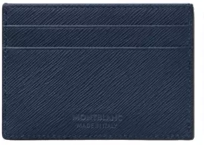 Image Sartorial Card Holder 5cc ink blue