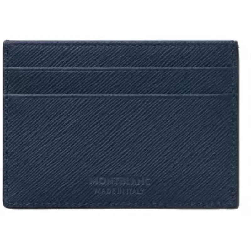 Montblanc Sartorial Card Holder 5cc ink blue 131727