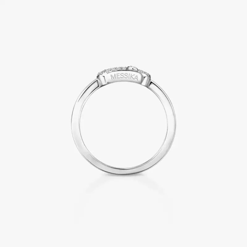 Messika Anel de Diamante em Ouro Branco MEK01AN04705WG53