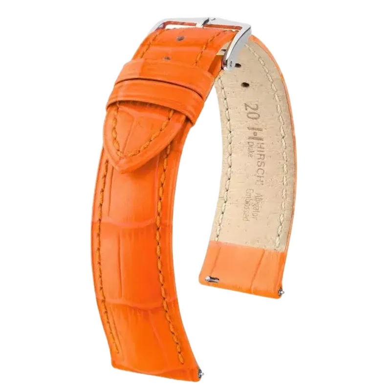 Hirsch Bracelete Duke Laranja L 01028076-2-20