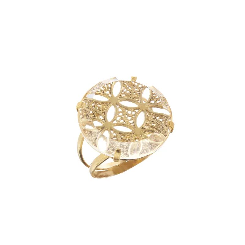 Marcolino Anel Filigrana em Prata 10AN-PD0010TR