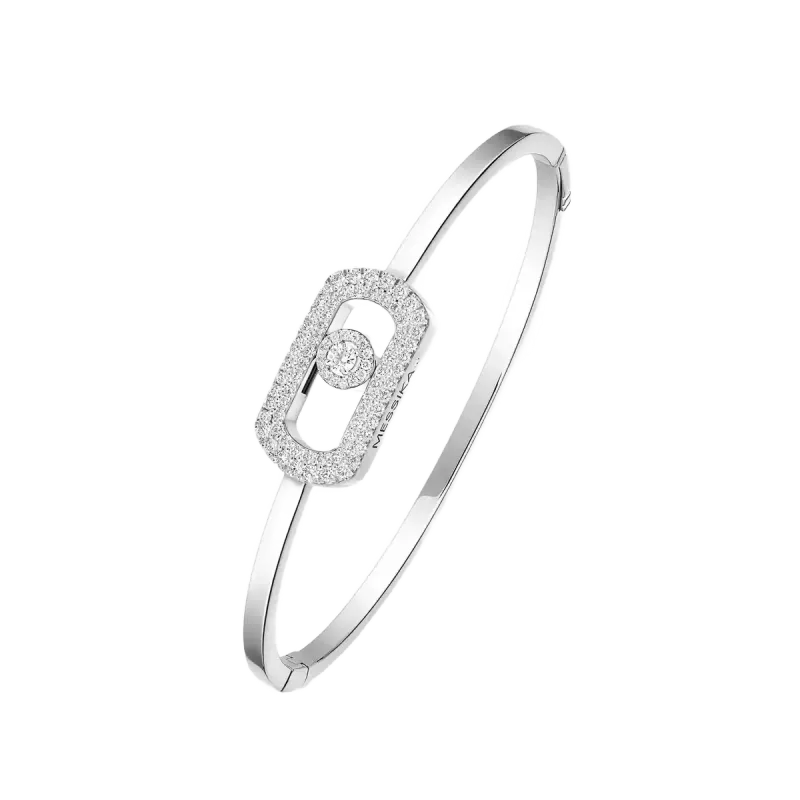 Messika Pulseira de Diamante em Ouro Branco PU13428WGMEDIUM