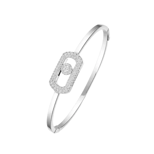 Image White Gold Diamond Bracelet