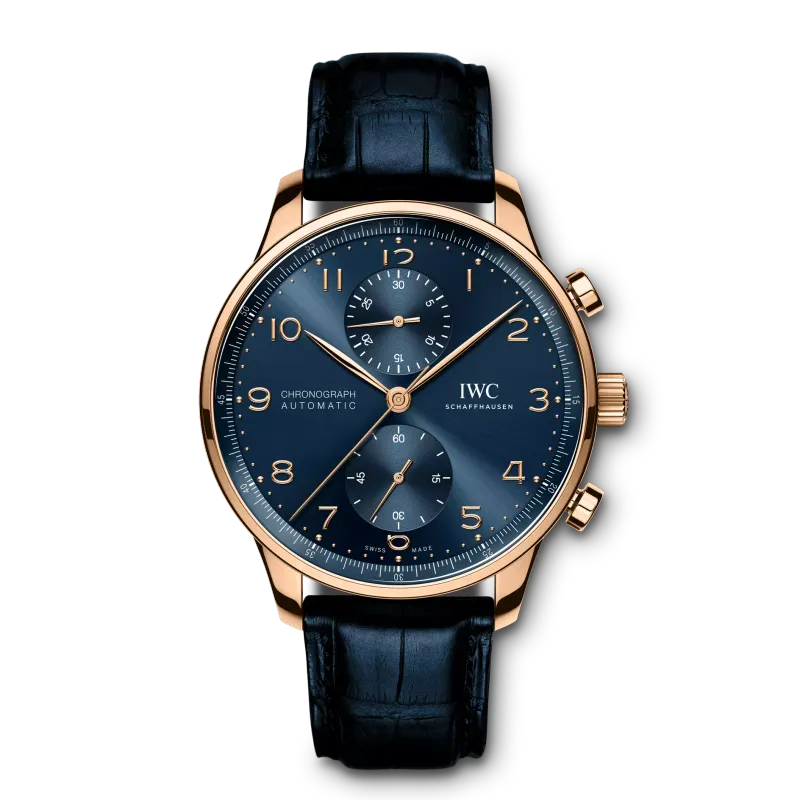 Iwc Schaffhausen Portugieser Chronograph Ouro IW371614