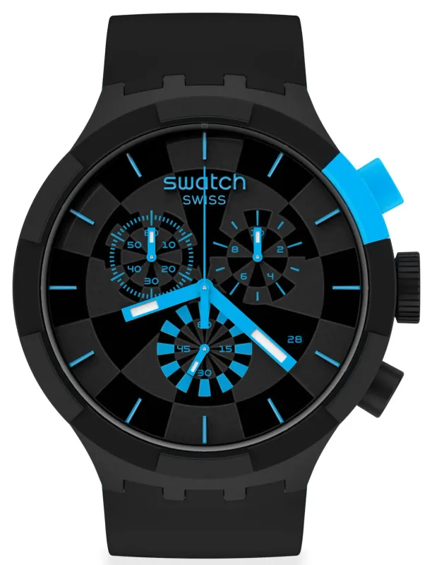 Swatch Checkpoint Blue SB02B401