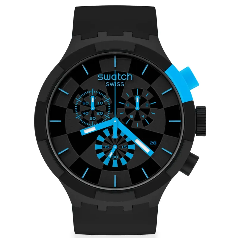 Swatch Checkpoint Blue SB02B401