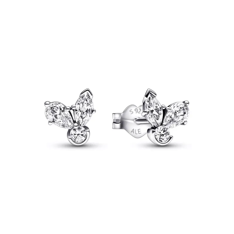 Pandora Brincos Sparkling Herbarium 292406C01