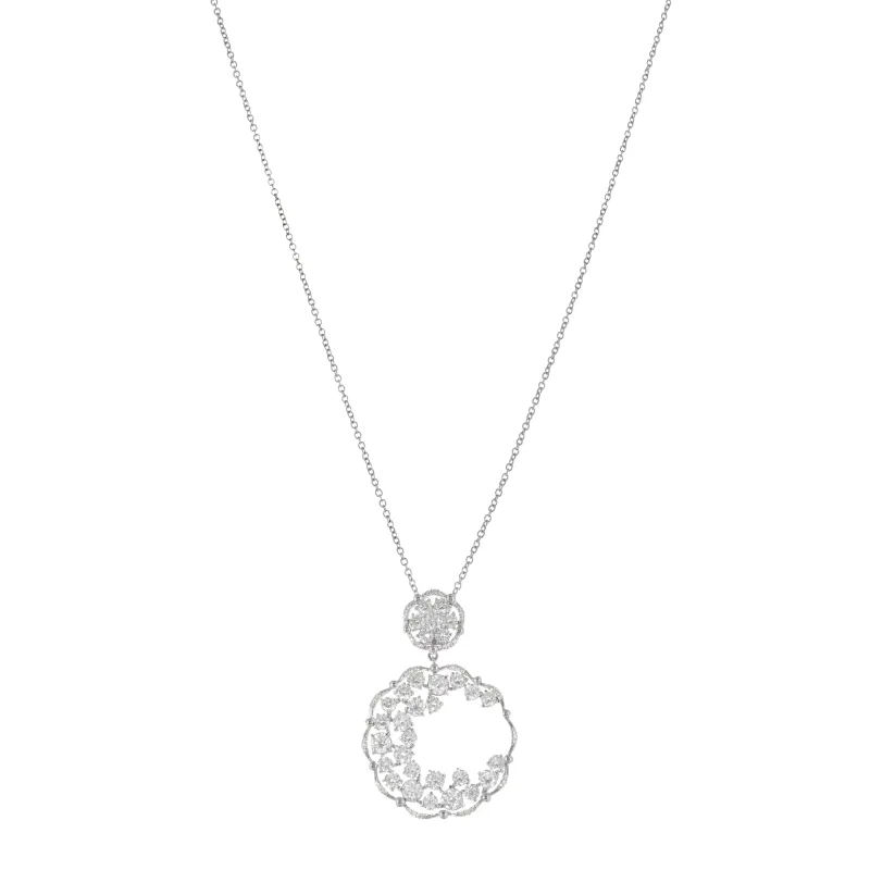 Marcolino White Gold Necklace with Diamonds CO2908