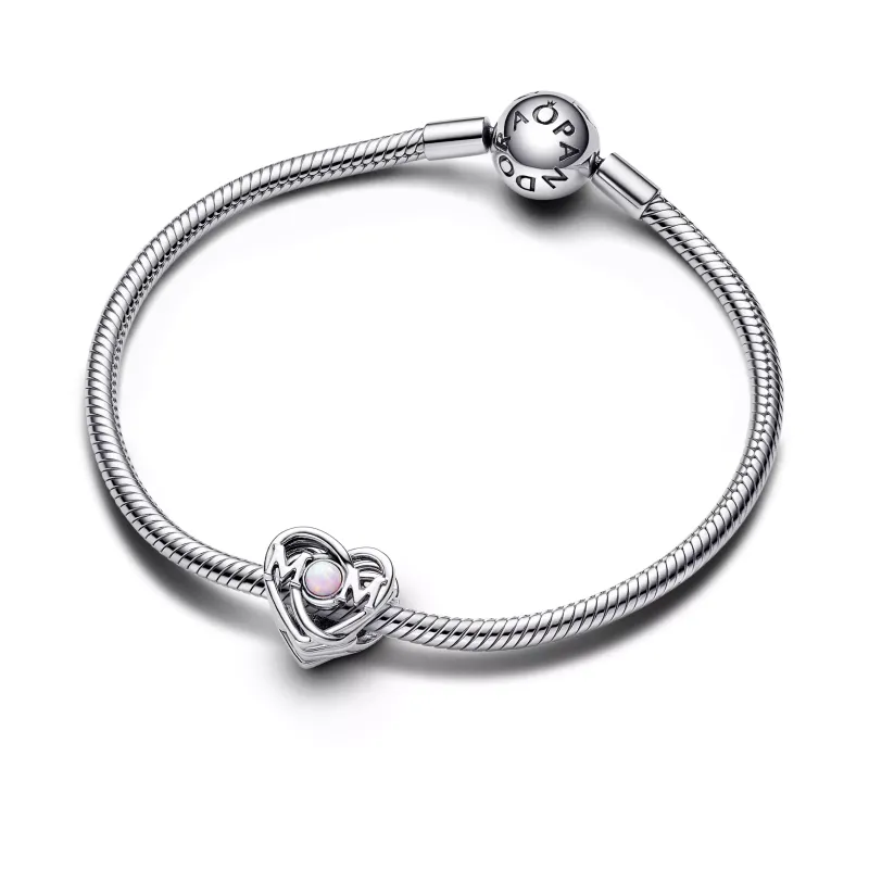 Pandora Conta Rendilhada Mum & Heart 793233C01