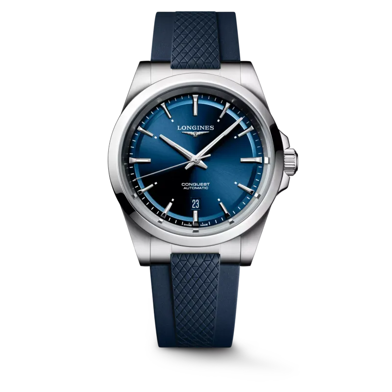 Longines Longines Conquest Aut 41 Bl/rubber L38304929