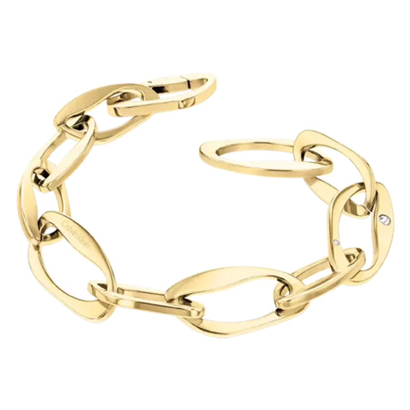 Calvin Klein Golden Bracelet 35000686