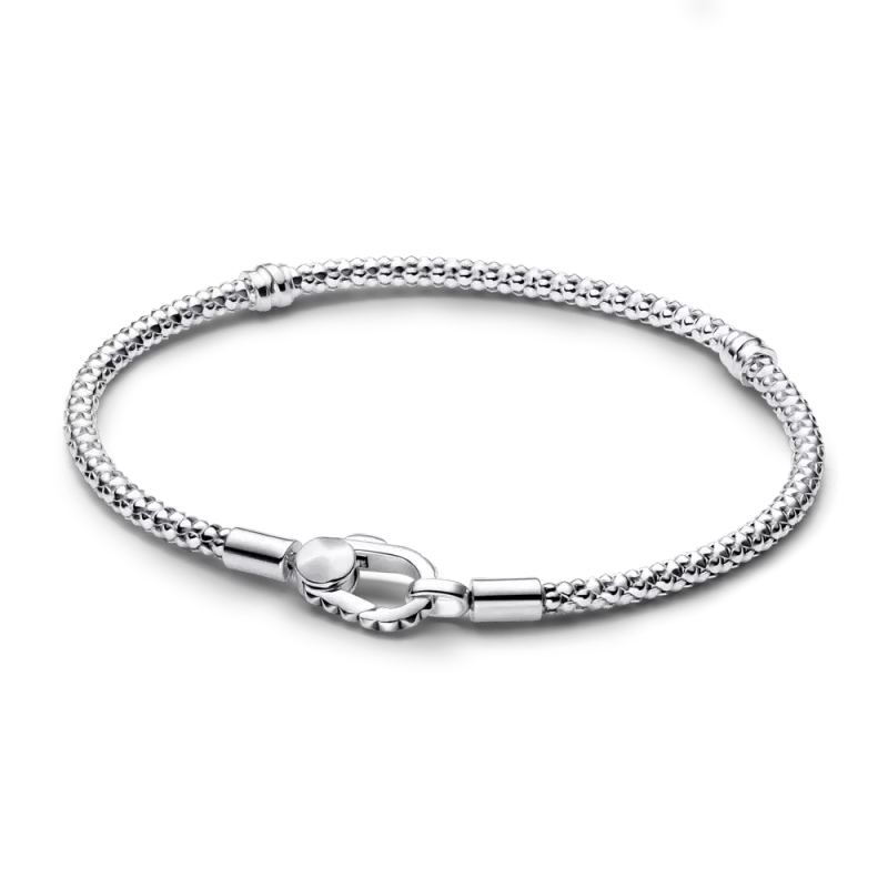 Pandora Pulseira de Corrente e Fecho com Tachas 593681C00-18