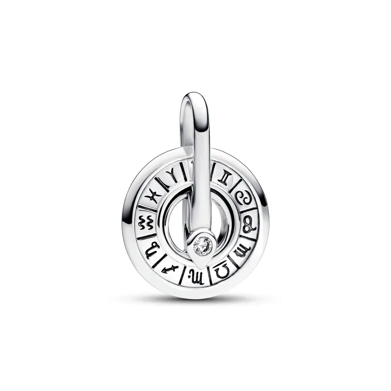 Pandora Conta Medalhão Roda do Zodíaco Pandora ME 793038C01