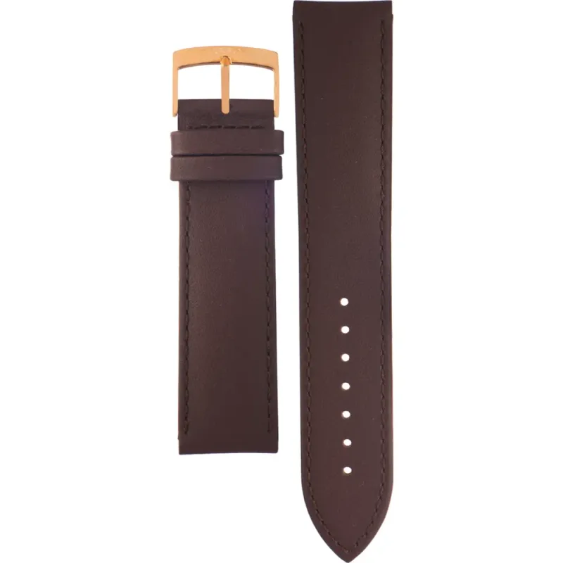 Tissot Brown Leather Bracelet T600039701