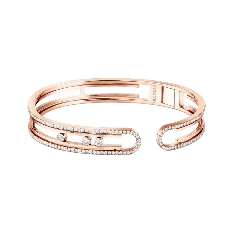 Messika Pulseira de Diamante em Ouro Rosa PU.11426.PG.M