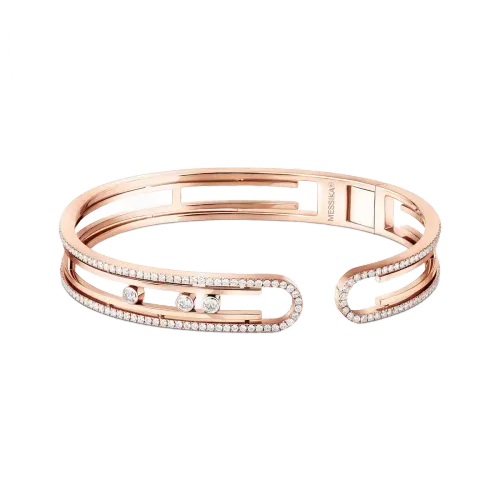 Pulseira de Diamante em Ouro Rosa