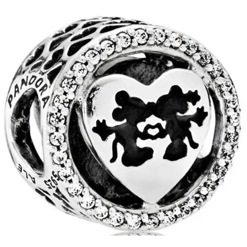 Pandora Pandora Conta Disney Minnie & Mickey Love 791957CZ