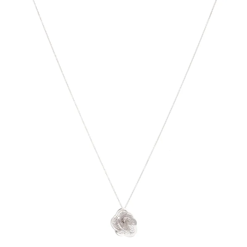 Eleutério Colar Ouro Branco CLOB0224