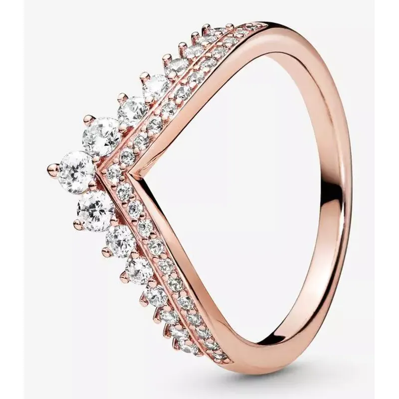 Pandora Anel Pandora Rose C/Z Princess 187736CZ-52