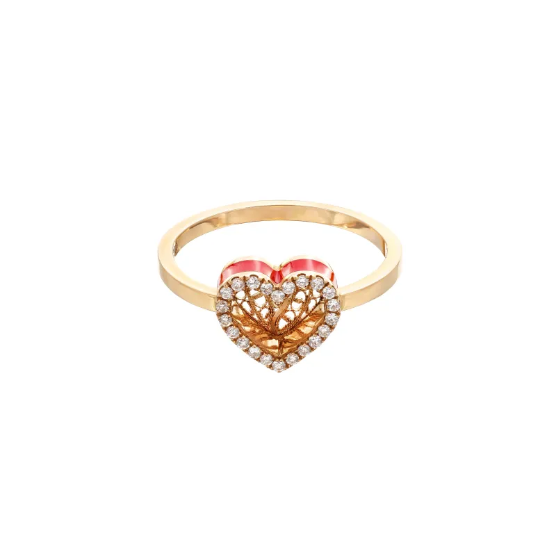 Eleutério Rose Gold Ring ANOR0315