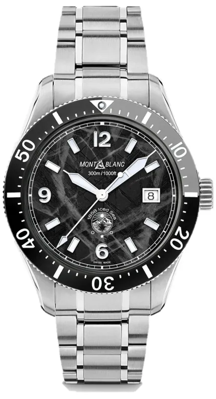 Montblanc 1858 Iced Sea Automatic Date 129371