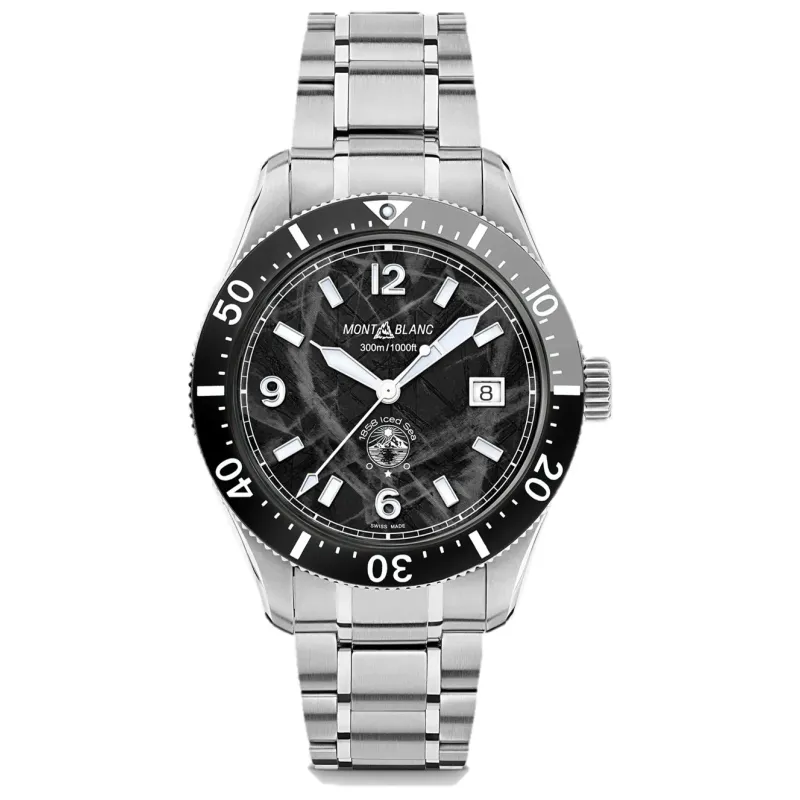 Montblanc 1858 Iced Sea Automatic Date 129371