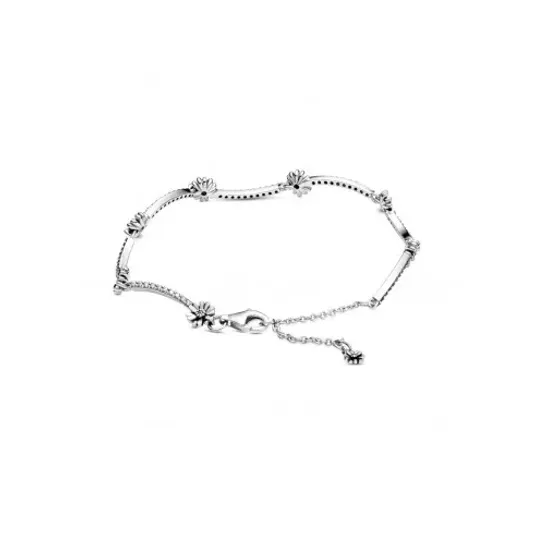Pandora Sparkling Daisy Flower Bracelet                              598807C01-18