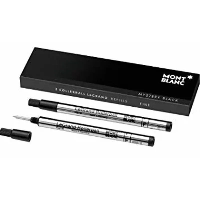 Montblanc Recargas Rollerball Legrand F 2X1 Mystery Blk 105166