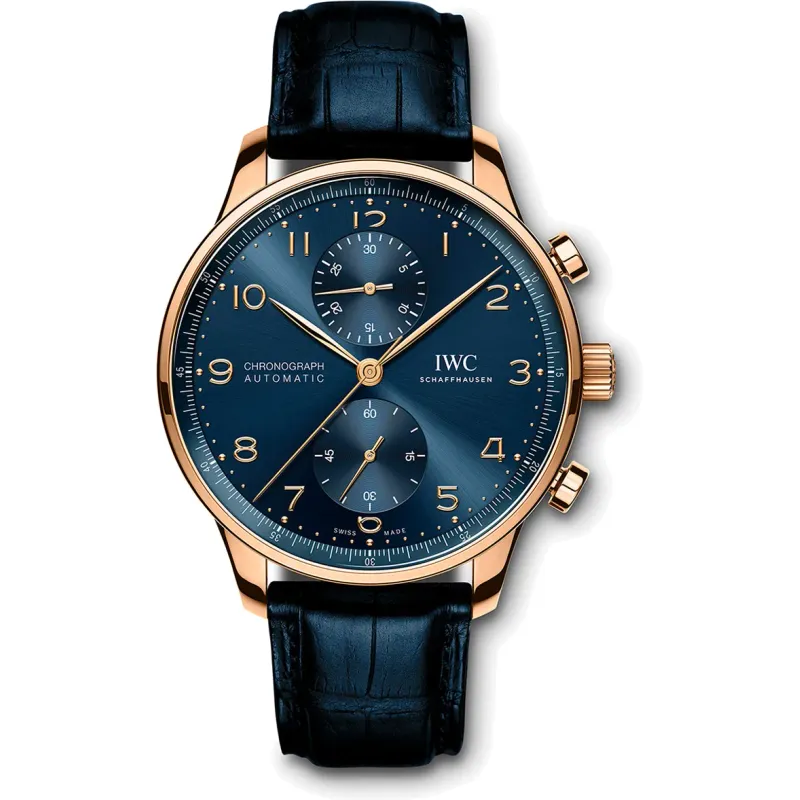 Iwc Schaffhausen Portugieser Gold Chronograph IW371614