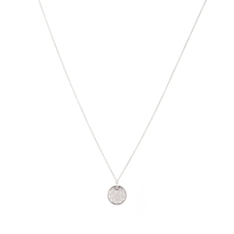 Eleutério Colar Heritage Ouro Branco CLOB0244