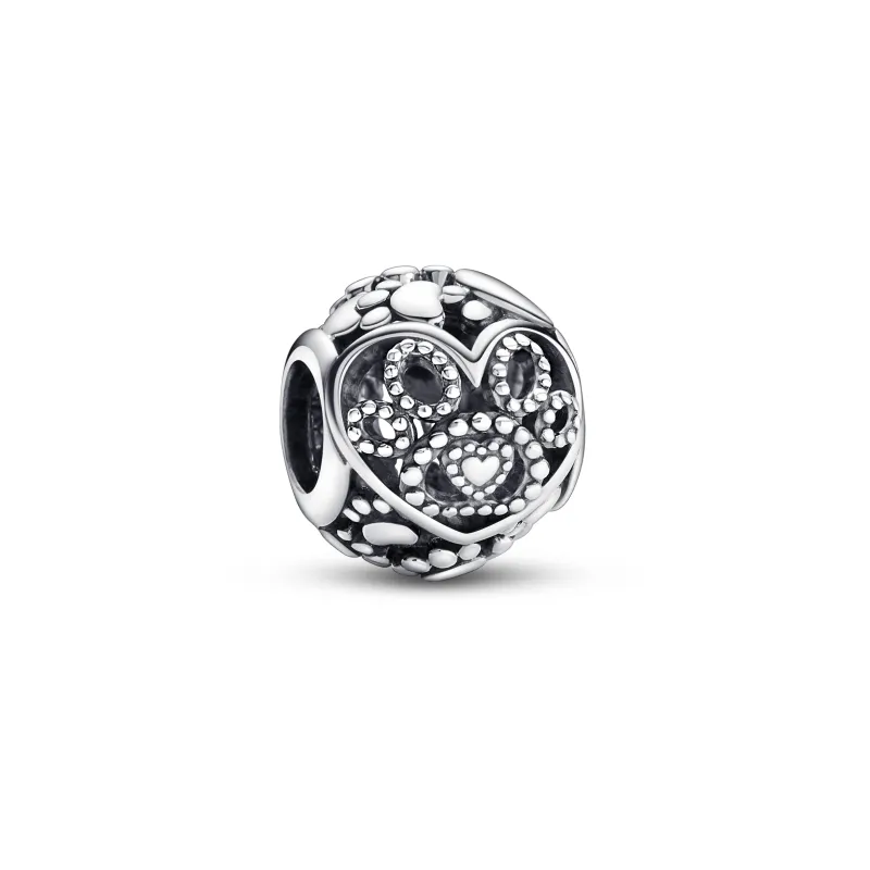 Pandora Conta Rendilhada Patas & Corações 792248C00
