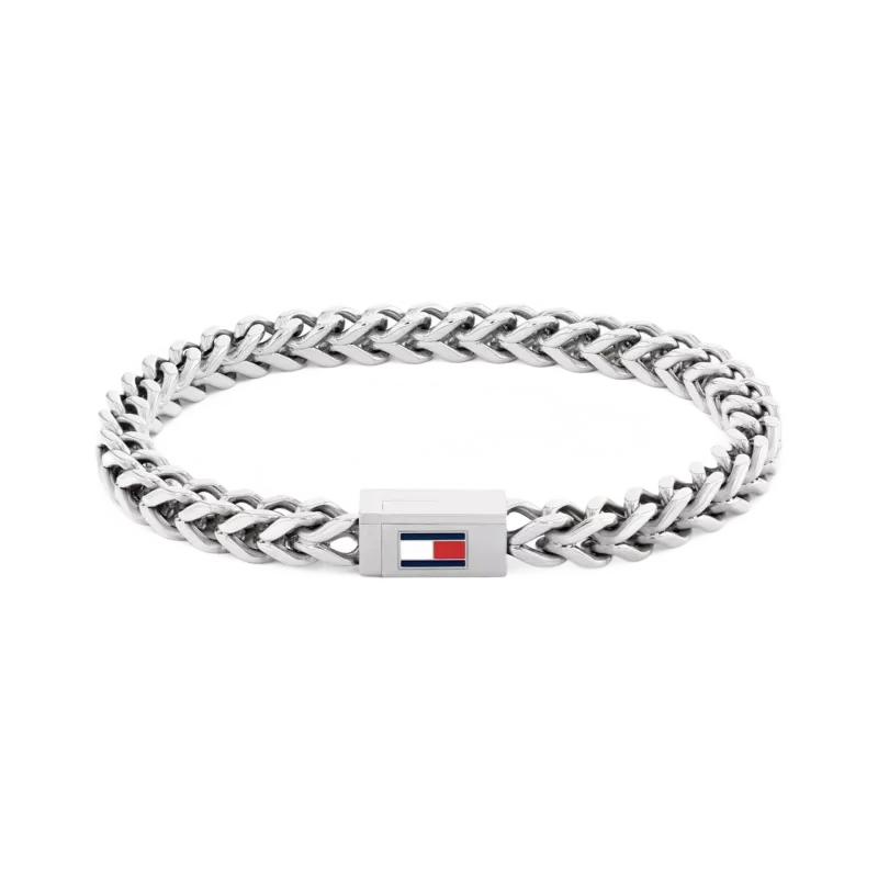 Tommy Hilfiger THJ MEN BRAIDED METAL PULSEIRA SS 2790647