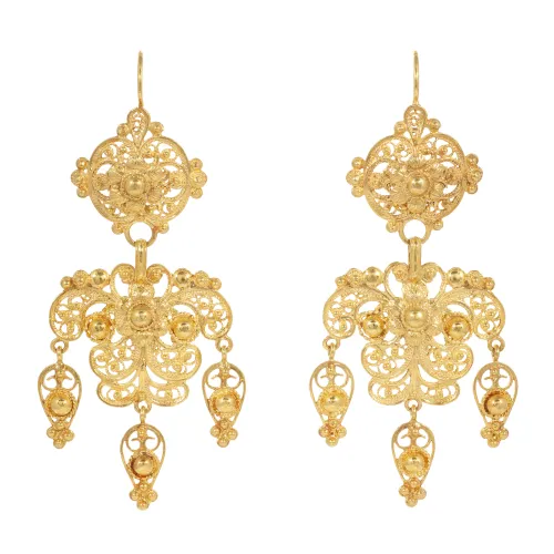 Brincos Ouro Amarelo