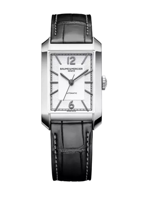 Baume & Mercier HAMPTON MEDIUM AUT ESFERA BLANCA PIEL M0A10522