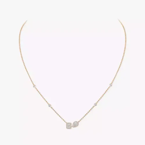 Imagem Colar de Diamantes em Ouro Rosa