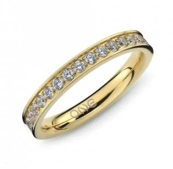 Anel One London 03 Gold 9