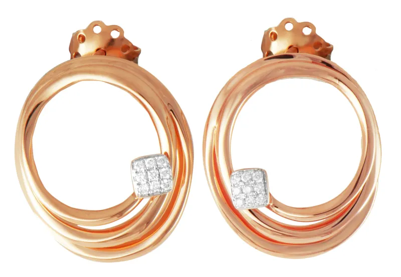 K Di Kuore Earings with Diamonds 461426