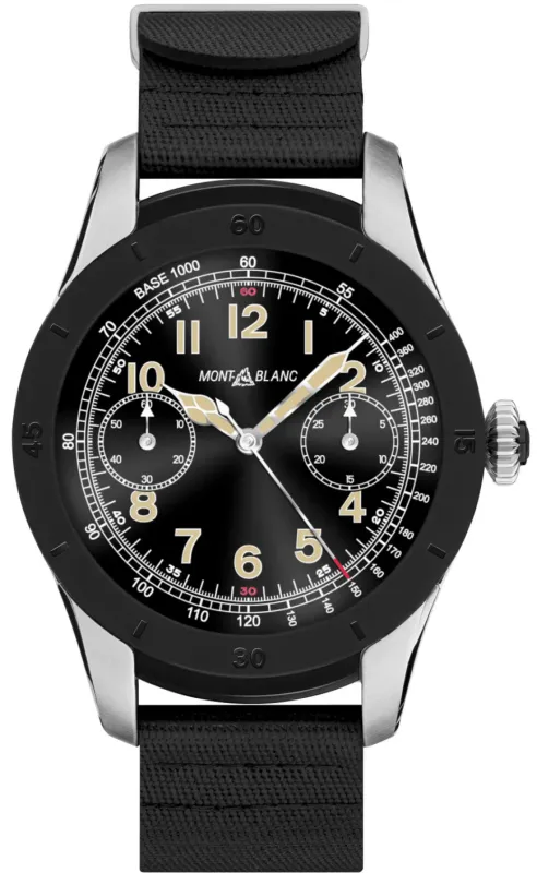 Montblanc MONTBLANC SUMMIT Steel Bicolor, Rubber black 117534